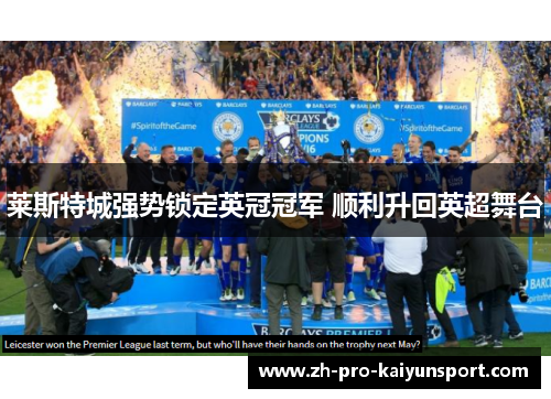 莱斯特城强势锁定英冠冠军 顺利升回英超舞台
